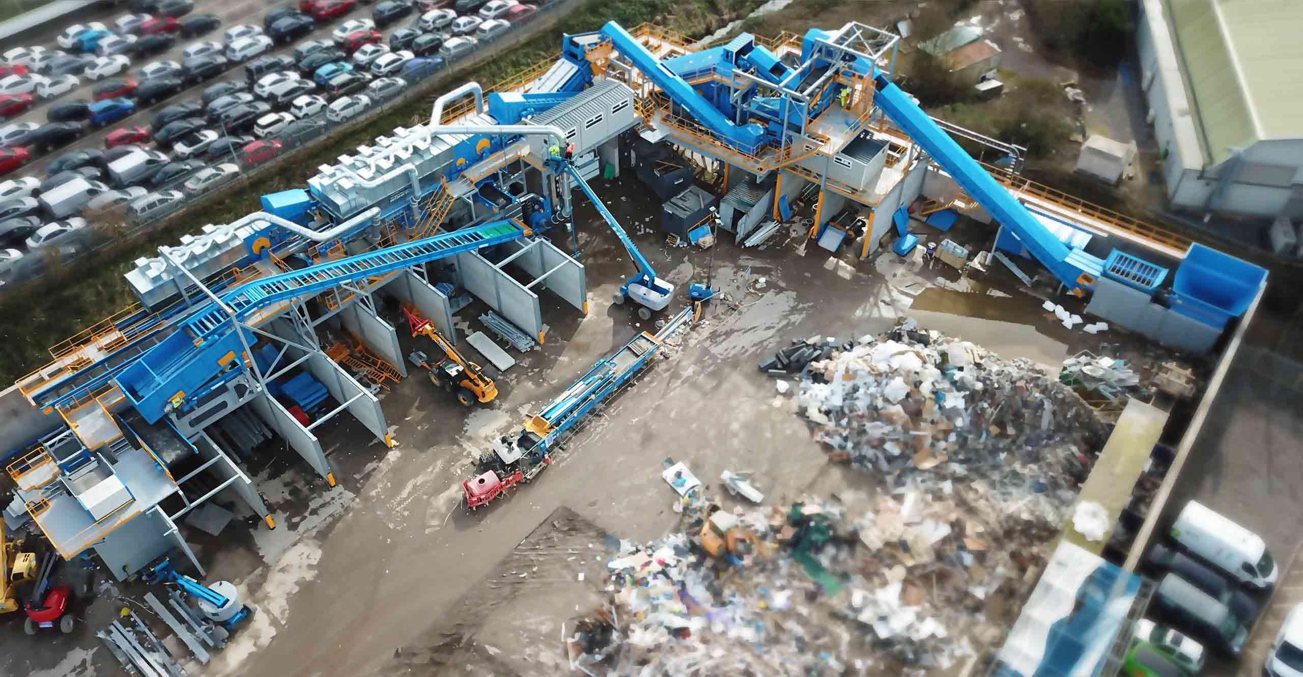 Recycling-Center-Drone-Image